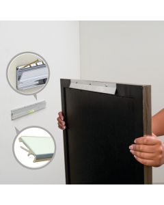 Hangman APT-6 Apartment Picture & Mirror Hanger (6"; Holds 50 Pounds)