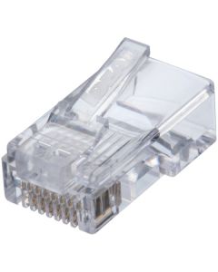 IDEAL 85-372 CAT-5E Feed-Thru RJ45 Mod Plugs (100 pk)