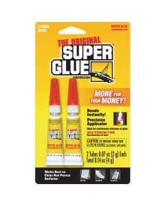 The Original SuperGlue SGH22-12 Super Glue Tubes, 2 pk