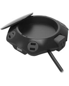 8FT CRD PWR OFC DOT BLK