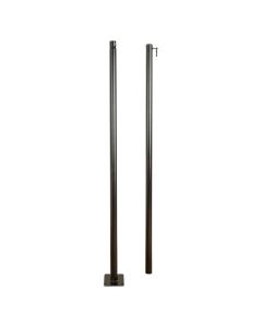 POLE STAND W/MNT PLATE